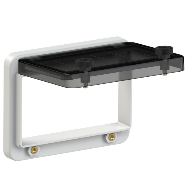 PCE Grey Hinged Window Fuse Window 6 Modules IP67 900606