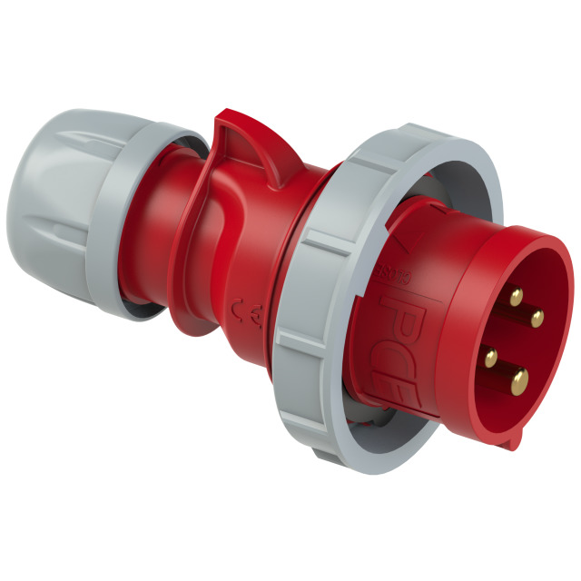 PCE Trailing Commando Plug 16A 3P+E 415V IP67 0142-6