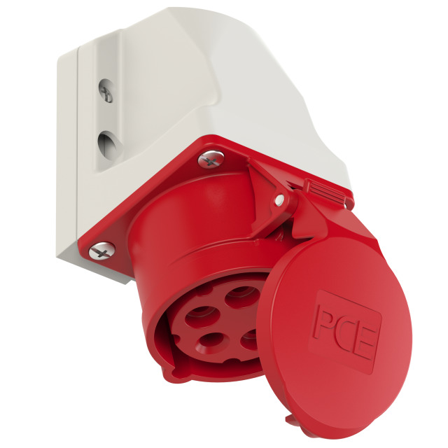 PCE Wall Socket 16A 400V 3P+N+E IP44 115-6k