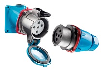 Marechal DS9 SOCKET METAL BLUE IP55 3P+N+E 150A 440V AC 3994017