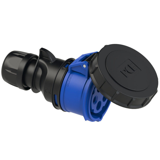 PCE Trailing Socket 30A 4P5W 9h IP67 UL 22592-9 USA