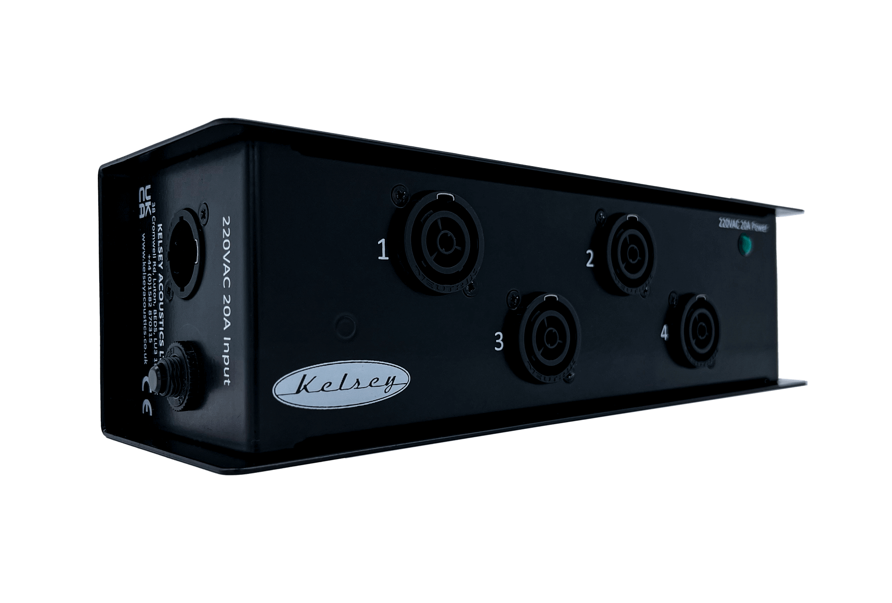 Neutrik PowerCON True 1  In/Through 5 x PowerCON True 1 NAC3FPX Mains Distro Unit