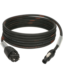 PCE Schuko Plug IP44 to  Neutrik powerCON TRUE1 TOP NAC3FX-W-TOP on H07RN-F Cable