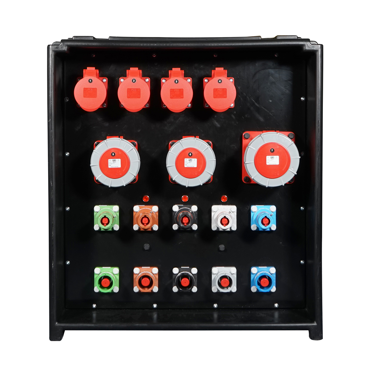 PowerBOX 400Amp 3pH+N+E 400V IP67 Powerlock Loop Through
