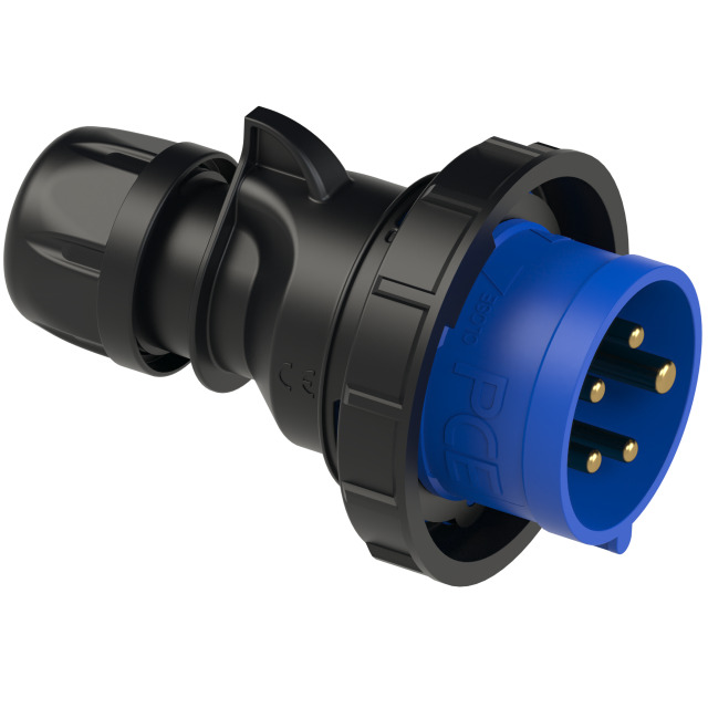 PCE Trailing Plug 30A 4P5W 9h IP67 UL 02592-9 USA
