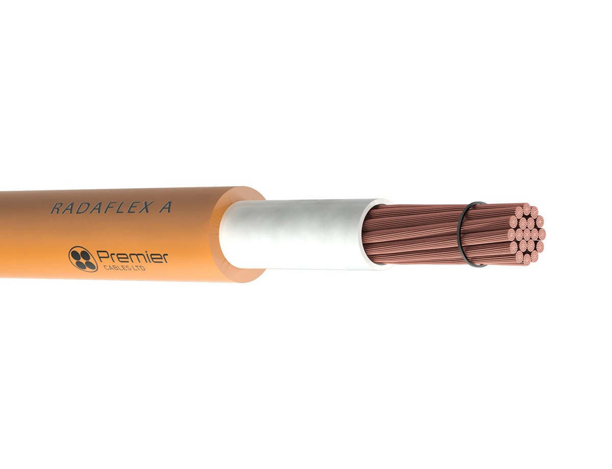 300mm² PREMFLEX 90 RADA 1KV 300 BLACK 1 Core Cable x Per Metre Class 6