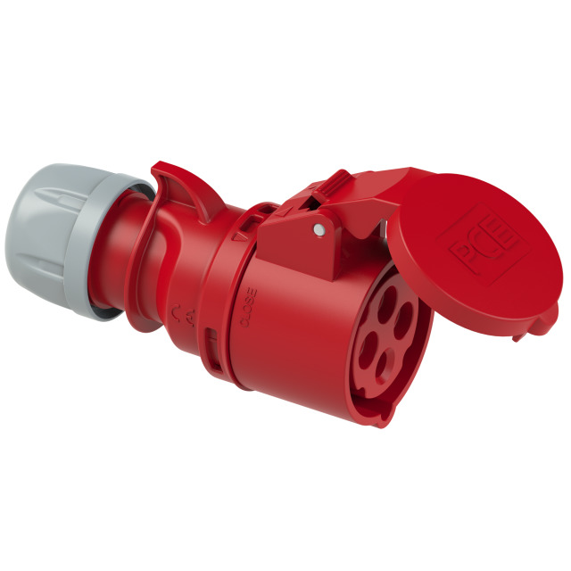 PCE Trailing Commando Socket 32A 3P+E 400V IP44 224-6