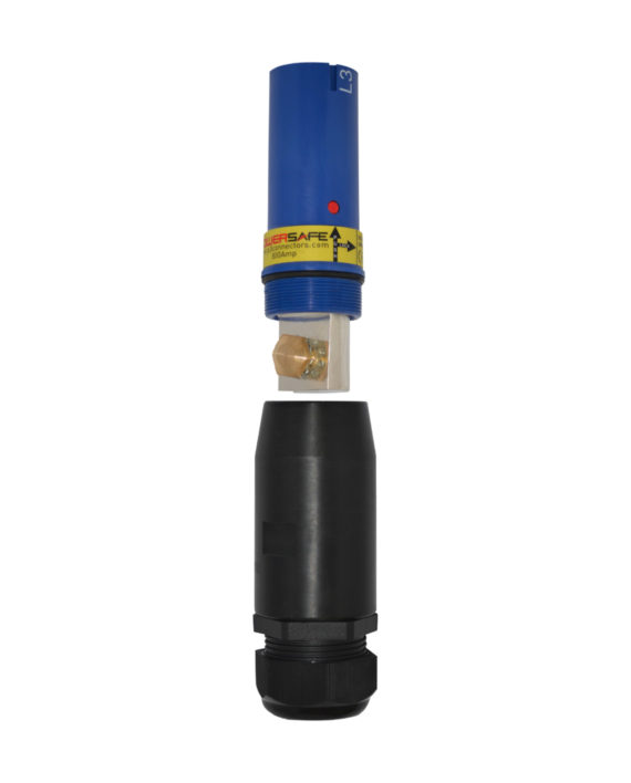 Powersafe Lug Converters 500Amp Line Source Earth Green 22-32mm M40B