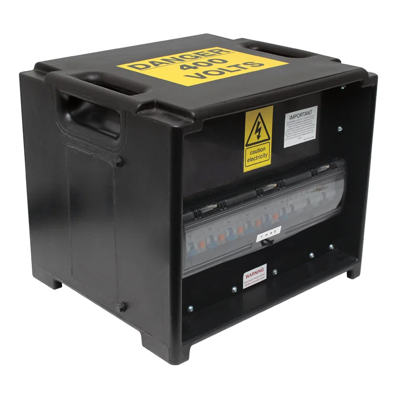 PCE Merz 63A 3pH+N+E 400V To 6 x 16A 1pH+N+E + 3 x 32A 1pH+N+E  9 x MCB's + RCD