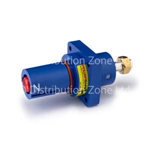 Powersafe Powerlock Panel Mount Drain Connector 800A Neutral Blue T8
