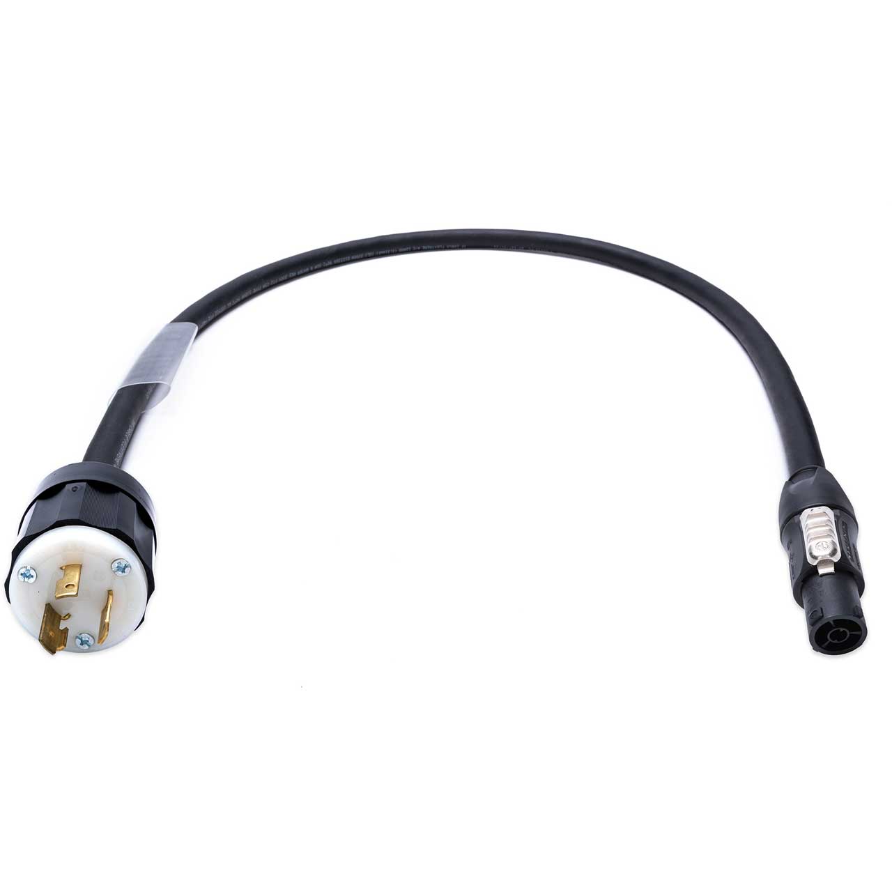 NEMA L5-20A USA Plug to 16A powerCON TRUE1 NAC3FX-W 3 Metre HO7RN-F 2.5mm