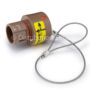 Powersafe Cap Environmental IP67 For Line Source L1 Brown