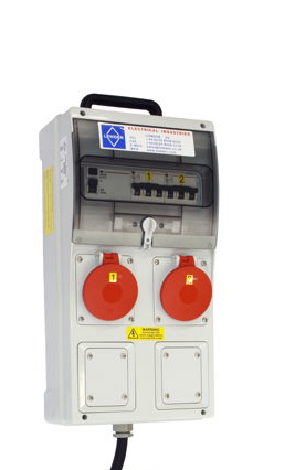 Palazzoli Lewden Wall Mount Distribution Box 63A 3Phase