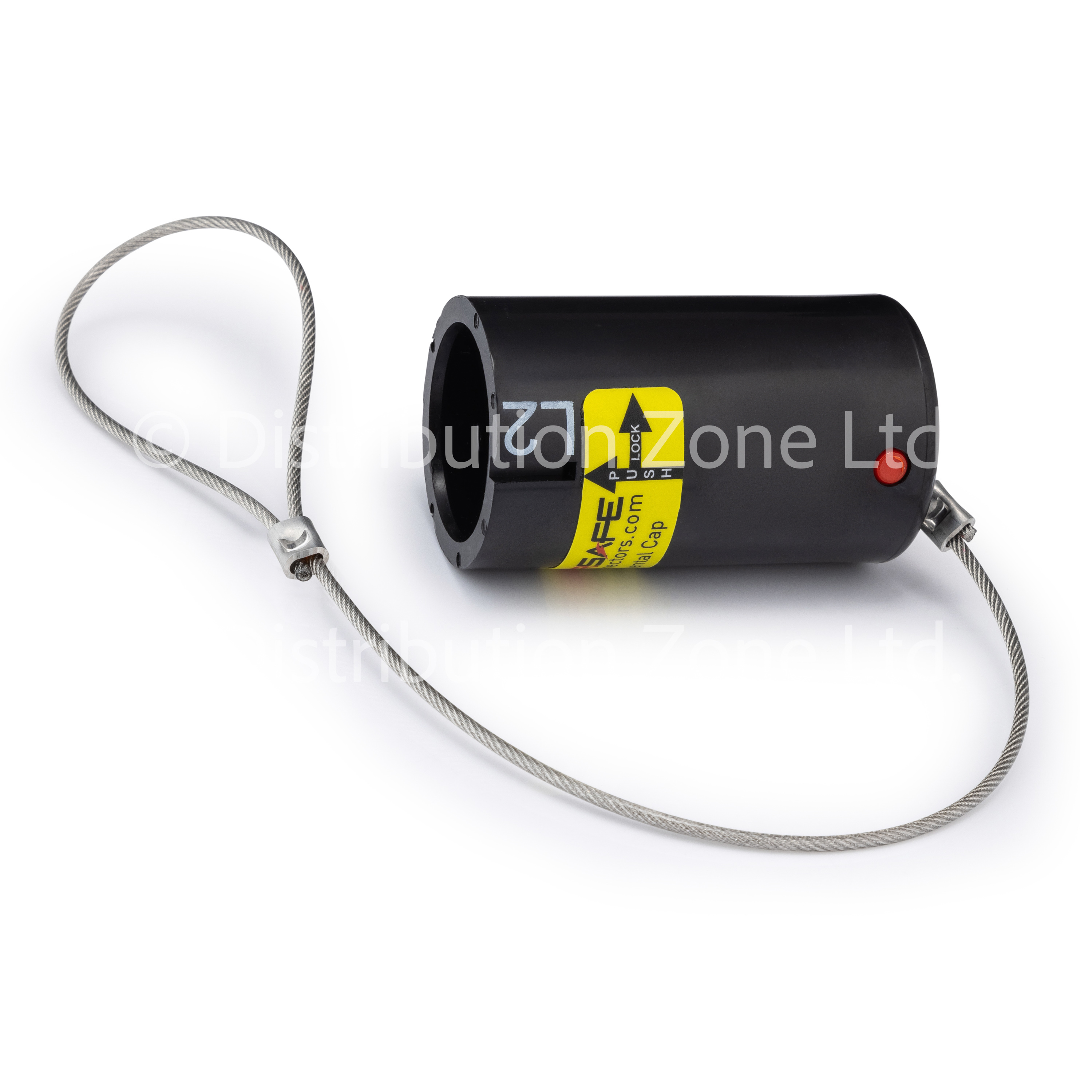 Powersafe Cap Environmental IP67 For Line Drain L2 Black