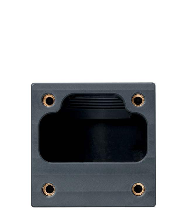PowerSyntax Basic Panel Drain 480A 90° angled Panel Drain Earth Green T5