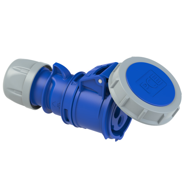 15 Metre H07RN-F 2.5mm² Rubber Cable with 16A 2P+E 230V Plug & Connector IP67