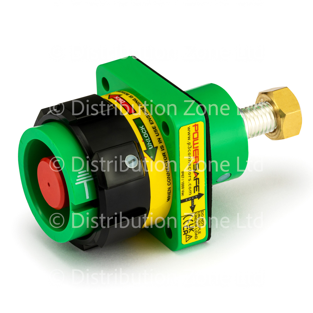 Powersafe Powerlock Rotalock Full Set of 5 x 800Amp Panel Source Connectors T8