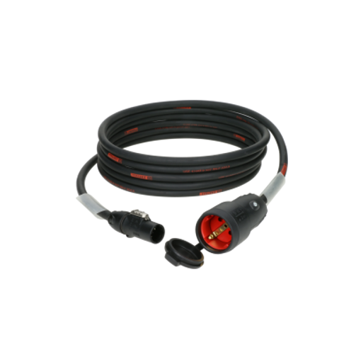 Neutrik powerCON TRUE1 TOP NAC3MX-W-TOP 2 Metre H07RN-F Cable to PCE Schuko Socket IP44