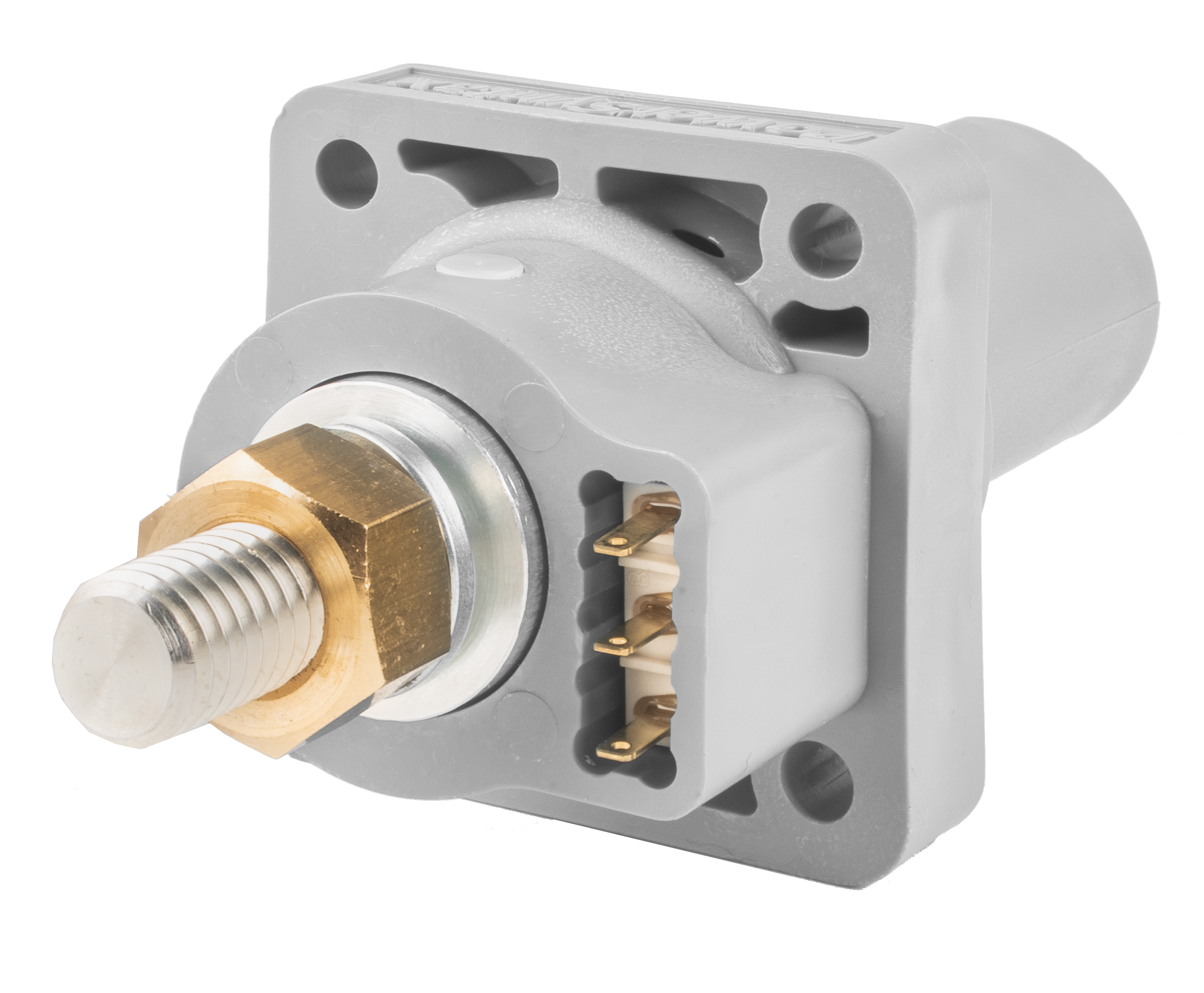 PowerSyntax Panel Drain 480A Chain Pilot L3 Grey with Microswitch for Auxiliary Circuit