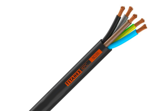 3 Metre H07RN-F 16mm² Rubber Cable with 63A 3P+N+E 400V Plug & Connector  IP67