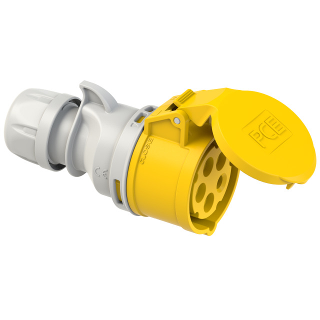 PCE Trailing Commando Socket 16A 3P+N+E IP44 110V 215-4