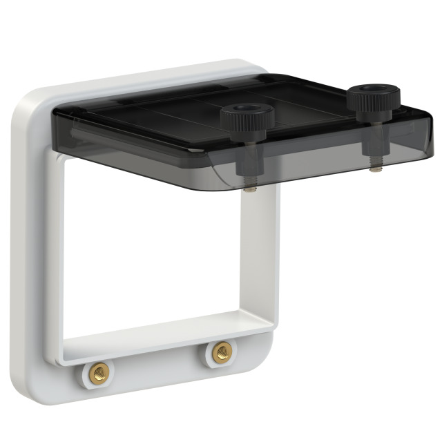 PCE Grey Hinged Window Fuse Window 4 Modules IP67 900604