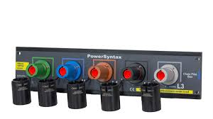 PowerSyntax Powerlock Chain Pilot box 480A Panel Drain 2.5U 108mm SPB4D05EUDPF