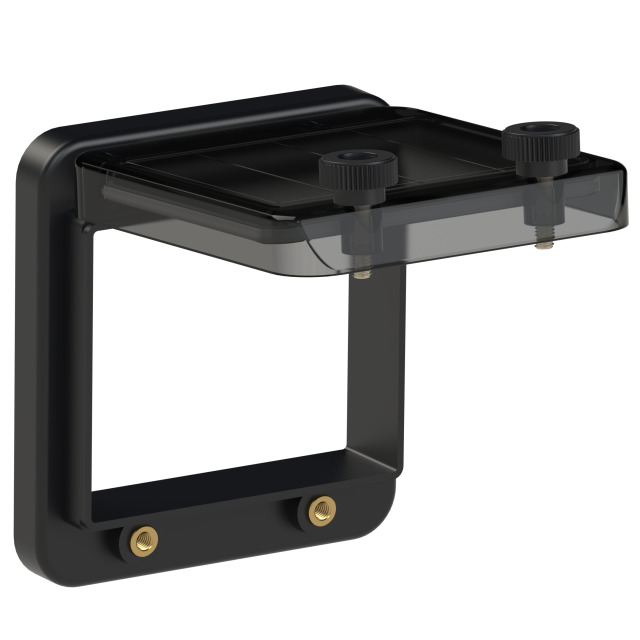 PCE Black Hinged Window Fuse Window 4 Modules IP67 900604s