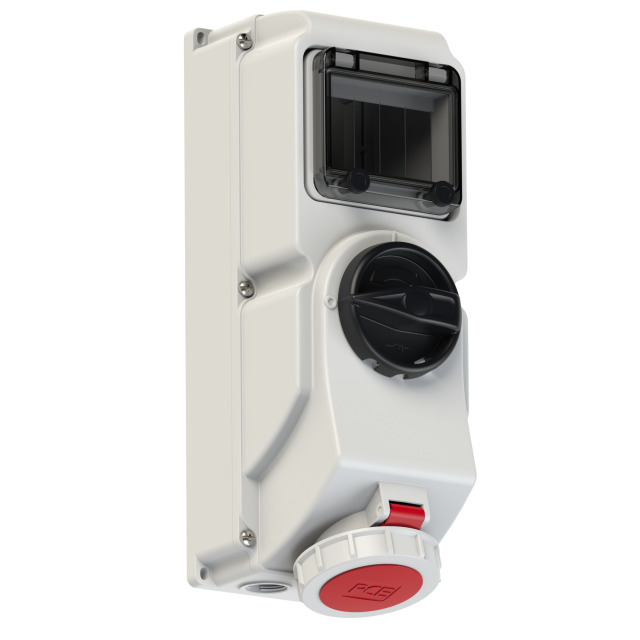 PCE Switched Interlocked Socket 16A 3P+N+E 400V IP67 76152-6