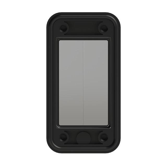 PCE Black Hinged Window Fuse Window 2 Modules IP67 900602s