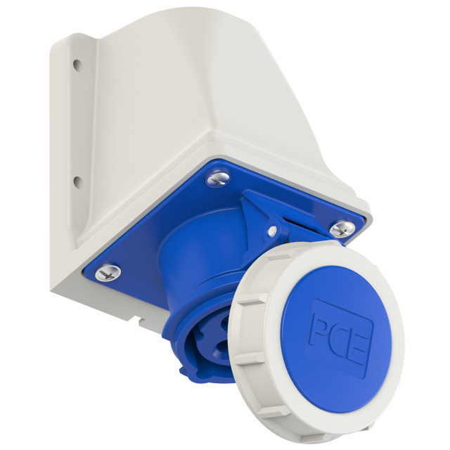 PCE Wall Socket 16A 230V 2P+E IP67 1132-6