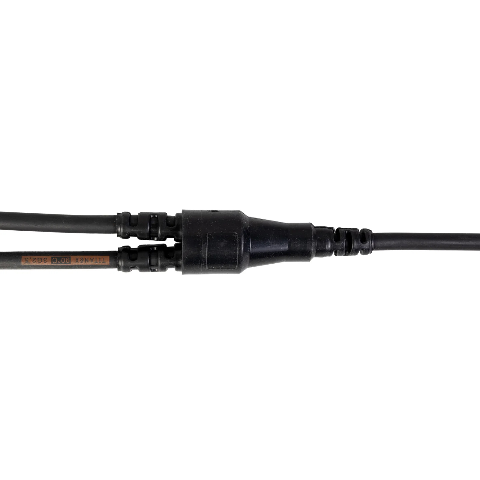 Y-Splitter 16A 1PH+N+E 230V 2 Way With Bare Ends Titanex H07RN-F 2.5mm²