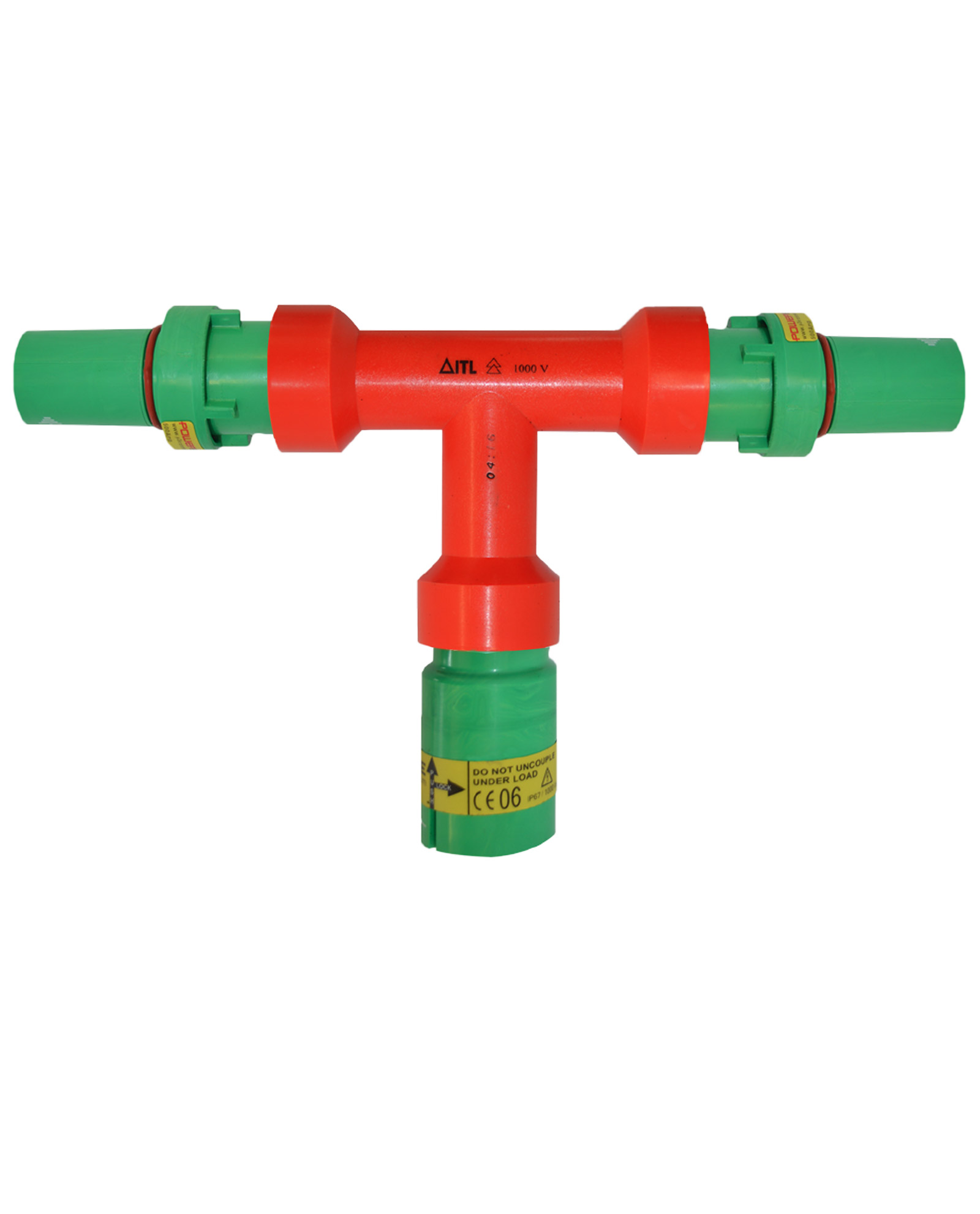 Powersafe Insulated Source to Drain T-Piece Connector 500A T5 L2