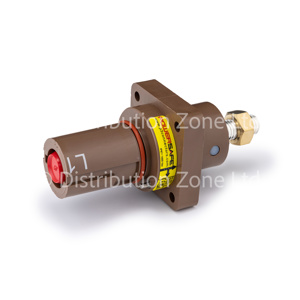 Powersafe Powerlock Panel Mount Drain Connector 500A L1 Brown T5