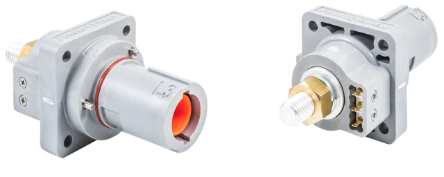 PowerSyntax Panel Source 750A Chain Pilot L3 Grey with Microswitch for Auxiliary Circuit