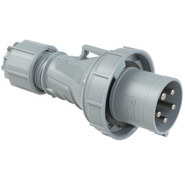 PCE Trailing Plug 63A 3P+N+E 50V 1H IP67 Grey