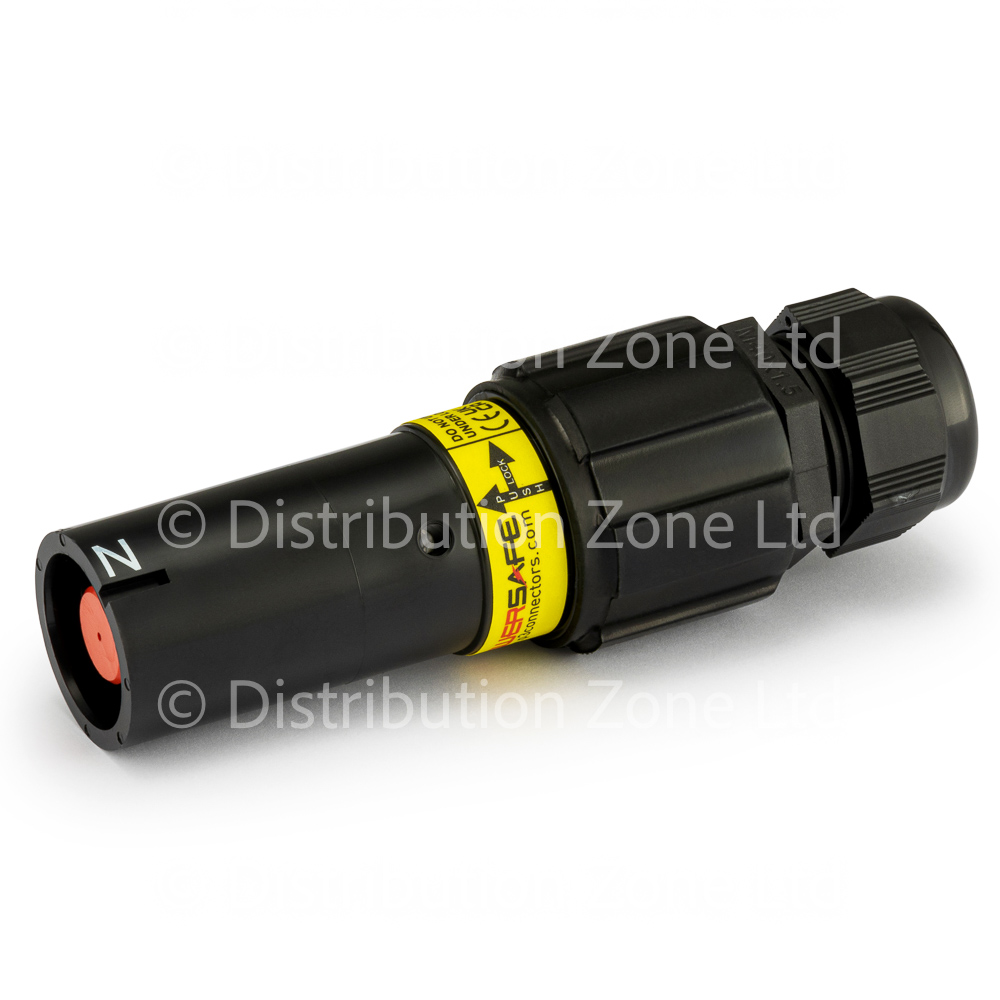 Powersafe Powerlock Connector 800Amp Line Source Black (Neutral) Old UK + Australia  240mm²