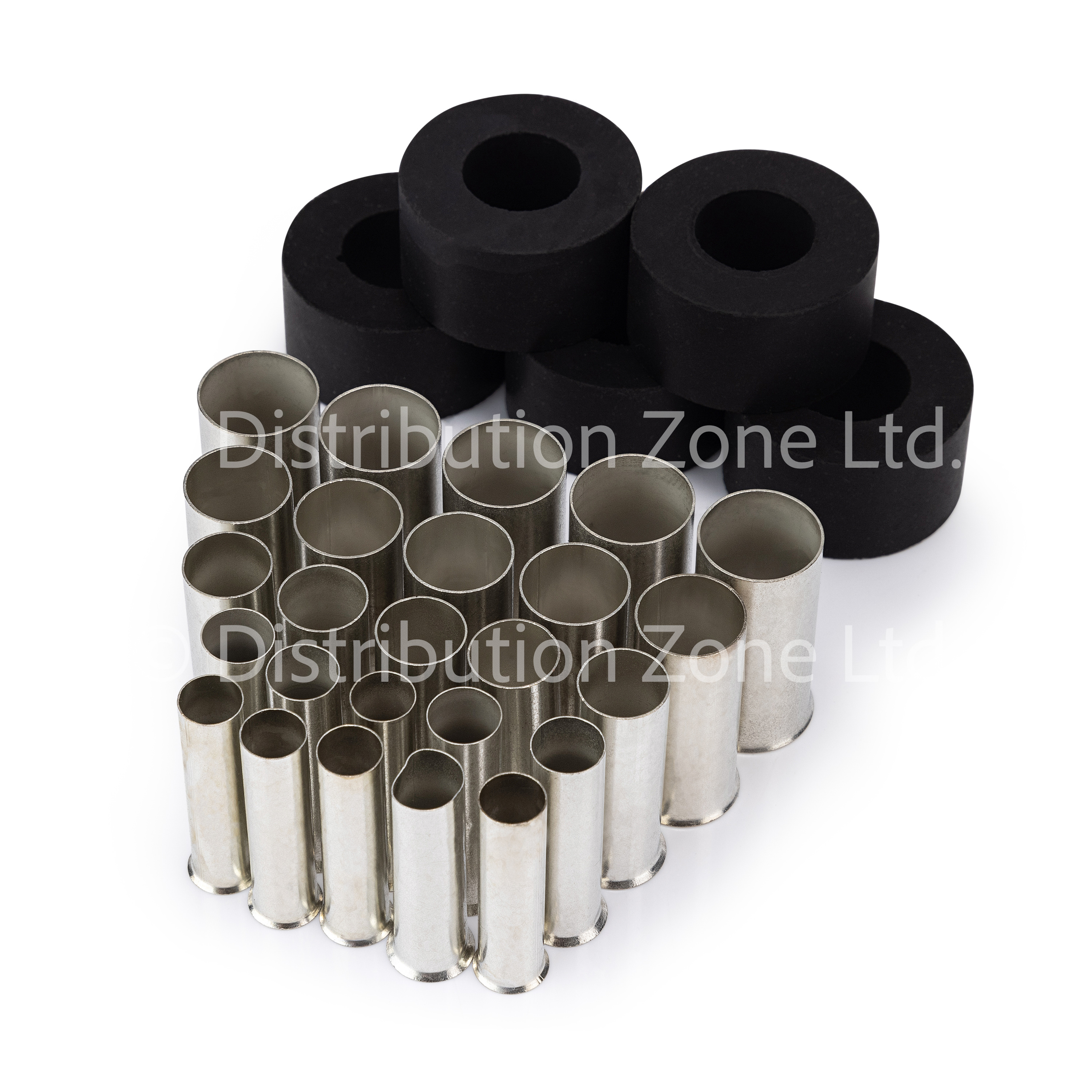Powersafe Set of 5 x Reduction Sleeves Kit for Set Screw 500A 25mm cable