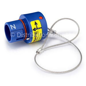 Powersafe Cap Environmental IP67 For Line Source N-Blue