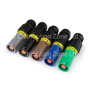 Powersafe Powerlock Full Set of 5 x 500A Line Source Connectors 185mm2 M40B
