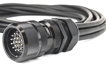Socapex Spider Splitters 19-Pin Male Connector Silver Pins for 6 x  2.5mm² cable