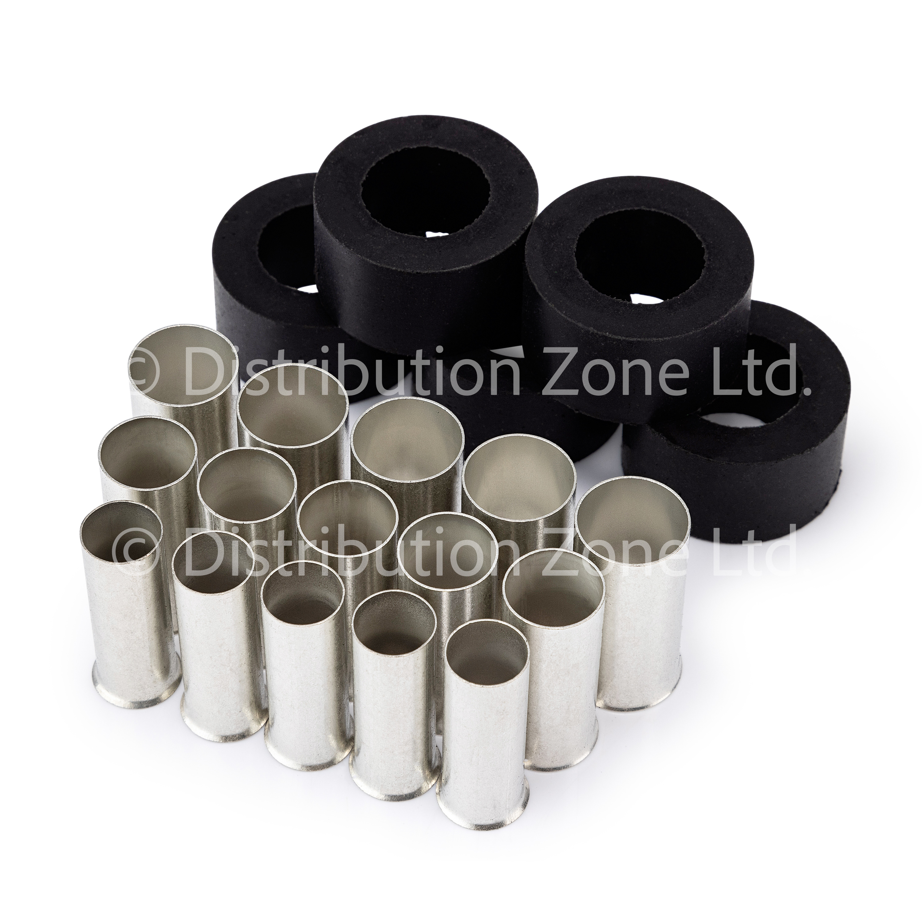 Powersafe Set of 5 x Reduction Sleeves Kit for Set Screw 500A 50mm cable