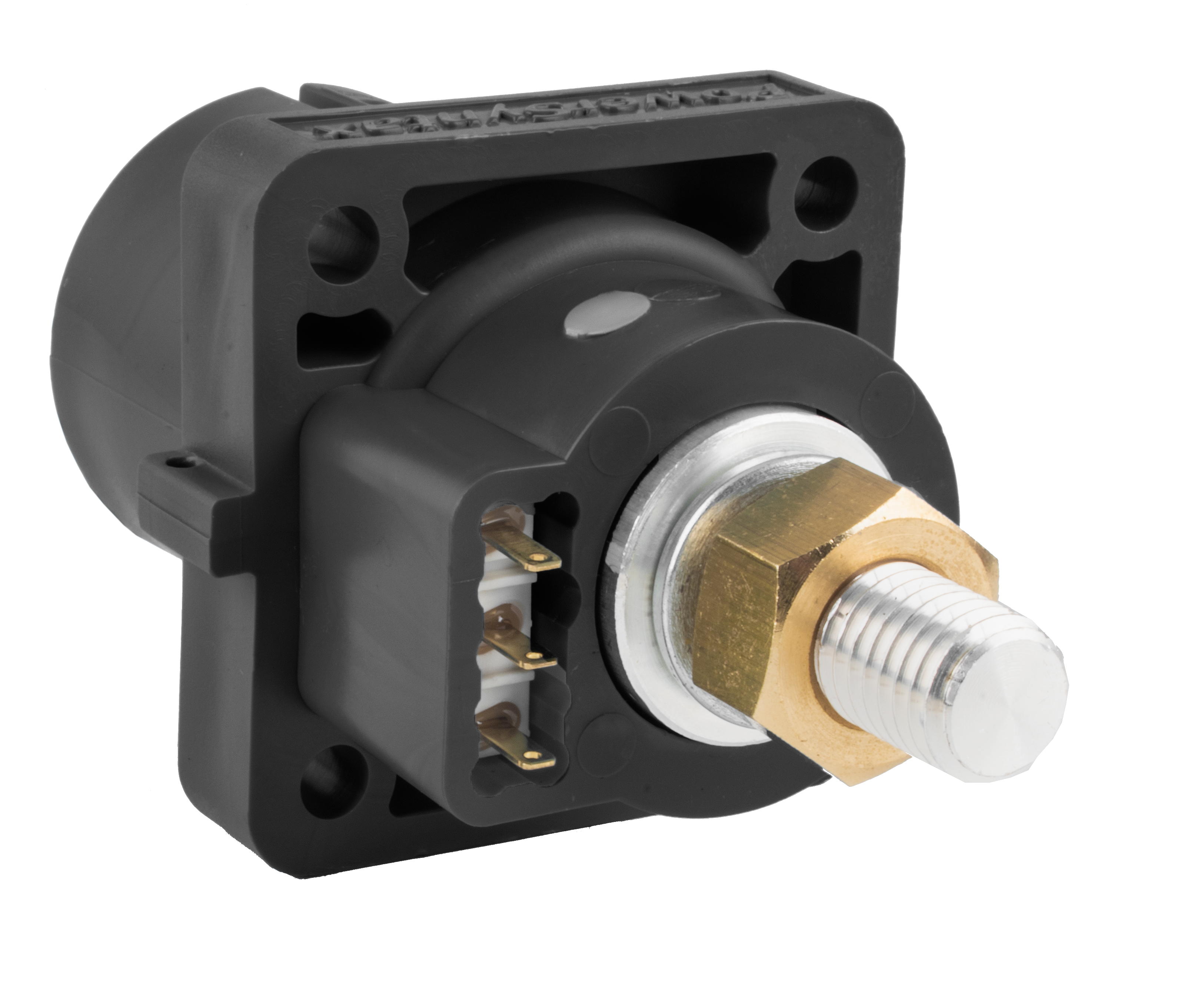 PowerSyntax Panel Source 480A Chain Pilot L2 Black with Microswitch for Auxiliary Circuit