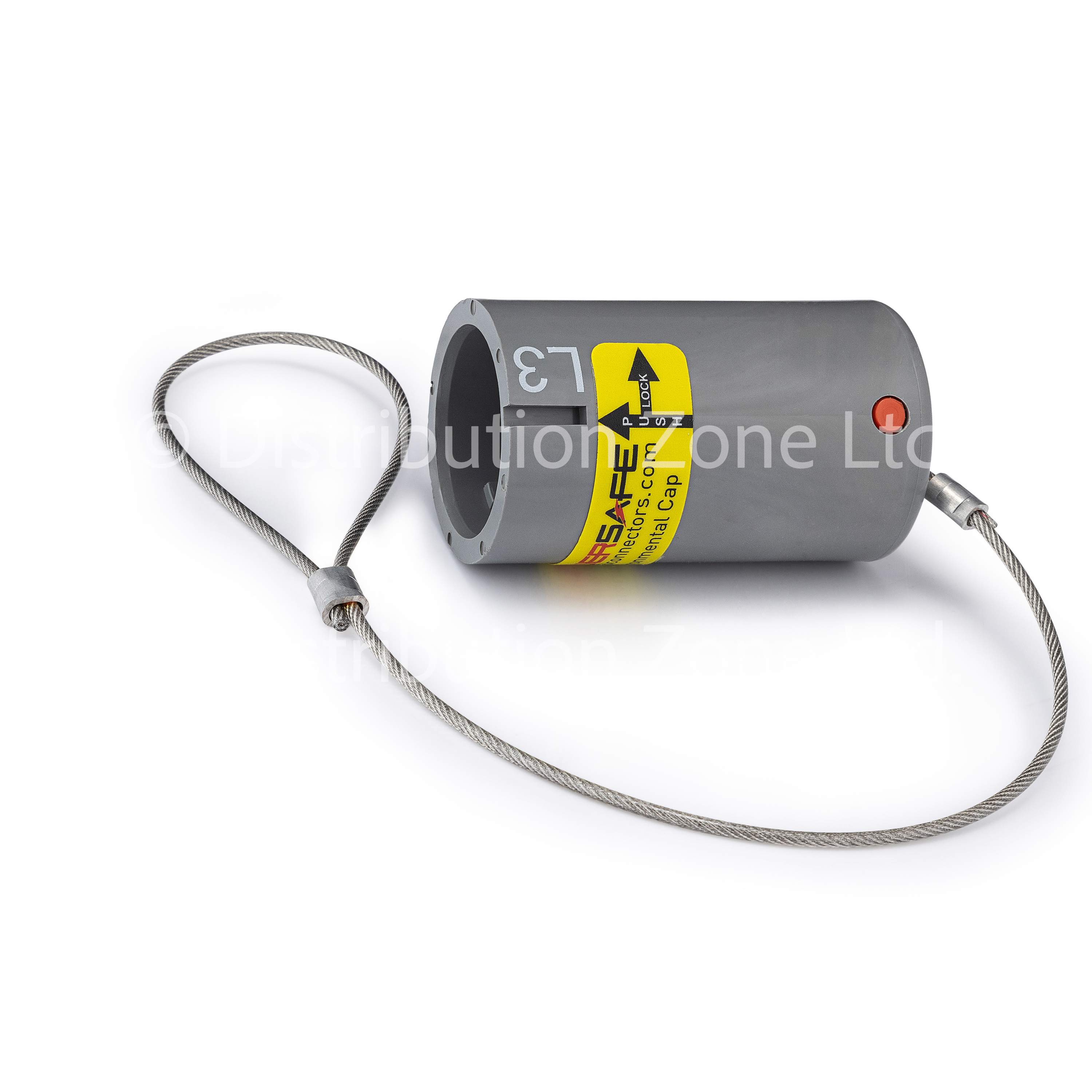 Powersafe Cap Environmental IP67 For Line Drain L3 Grey