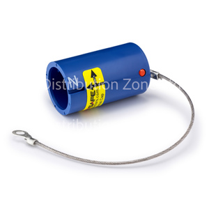 Powersafe Cap Environmental IP67 For Panel Drain Neutral Blue
