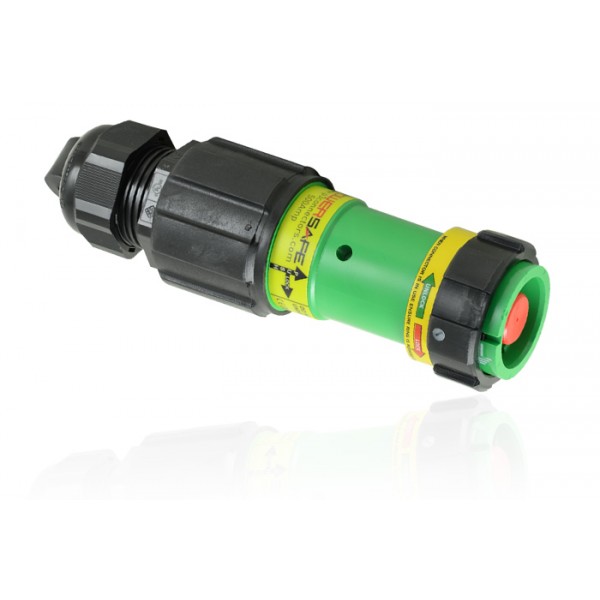 Powersafe Powerlock Rotalock 500Amp Line Source Connector 120 mm2 M40 Green Earth
