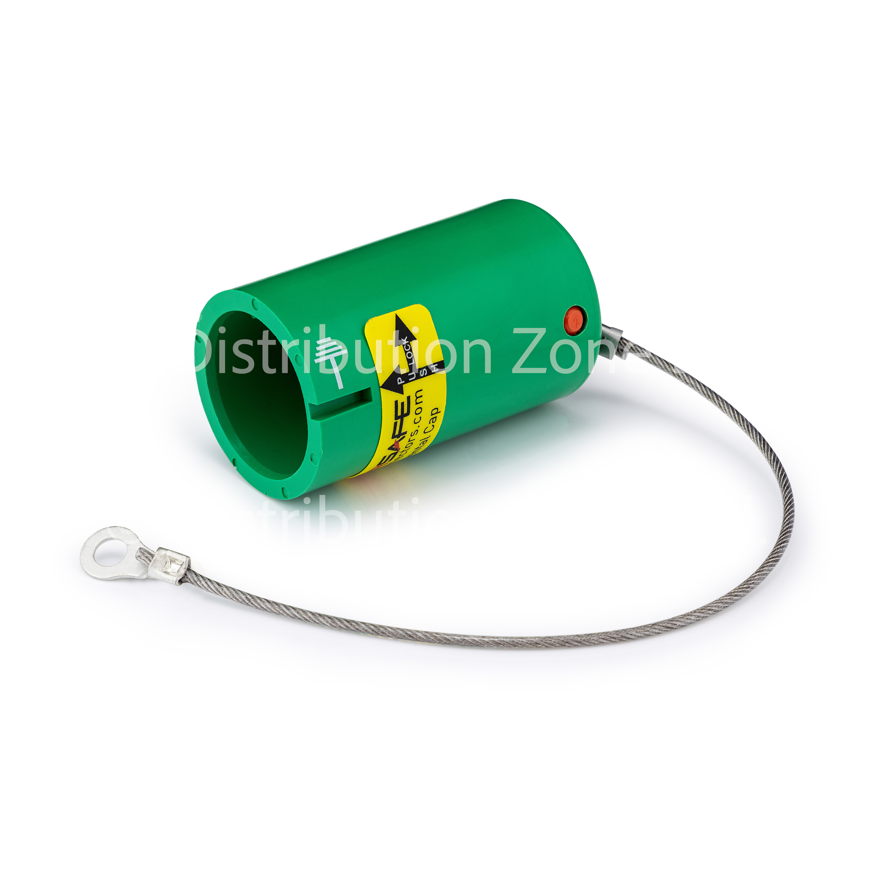 Powersafe Cap Environmental IP67 For Panel Drain Earth Green