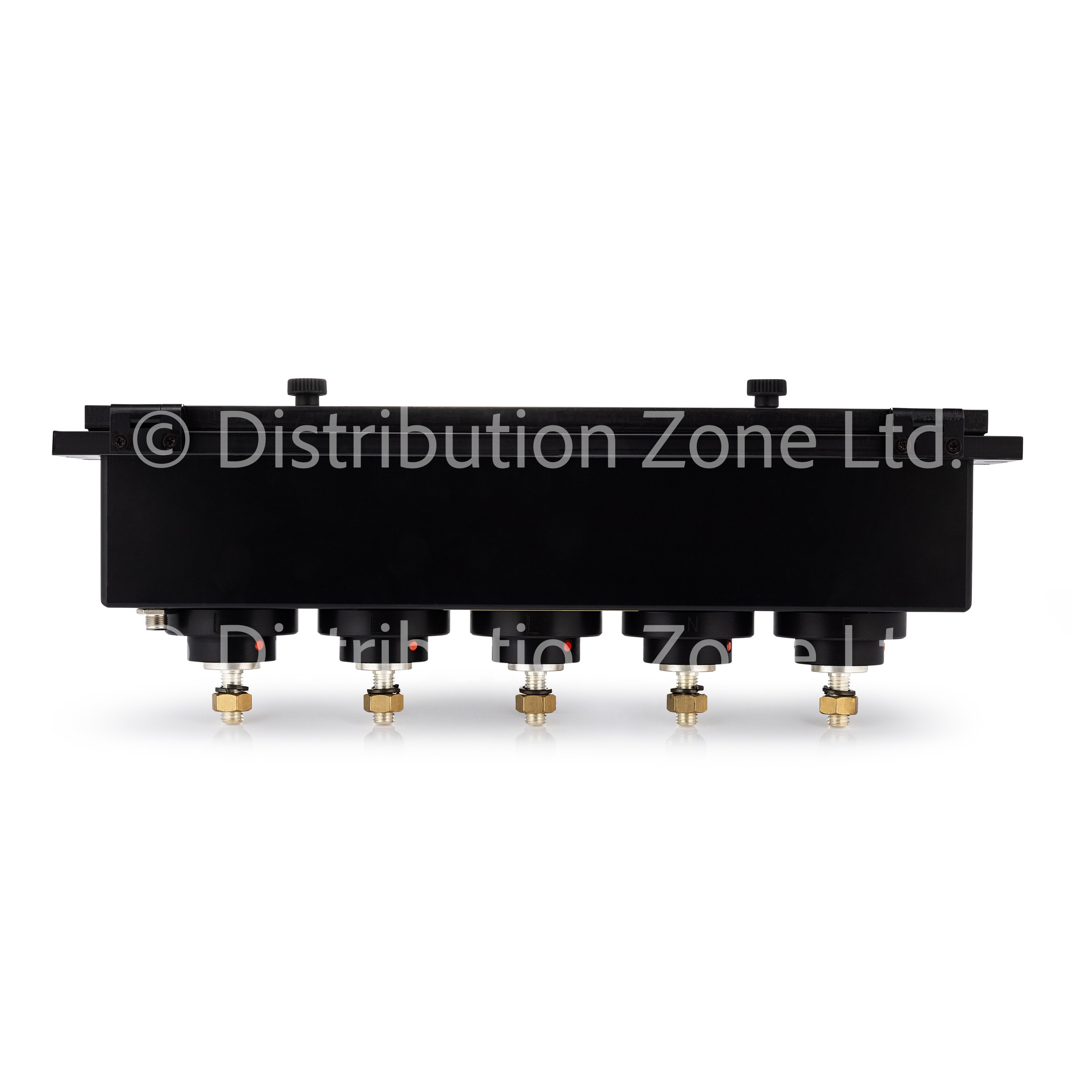 Powersafe 800A 3pH+N+E Powerlock Sequential Box Panel Drain (With Lid) 5 Port PD5-E-108L