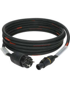 PCE Schuko Plug IP44 to Neutrik powerCON TRUE1 TOP NAC3FX-W-TOP 2 Metre H07RN-F Cable