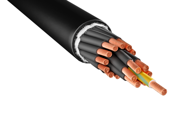 SYNTAX Socapex Cable 18-wire Power Multicore Cable PVC x 50 Metre 2.5mm